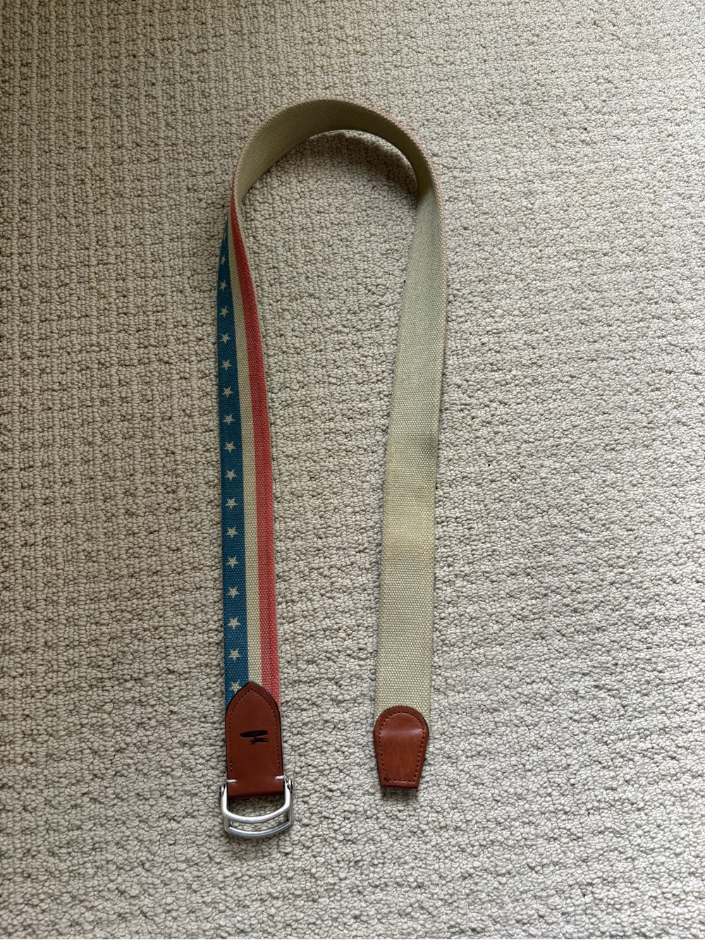 johnnie-O USA Canvas Belt